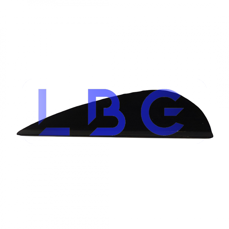 lot de 100 plumes 1" noir