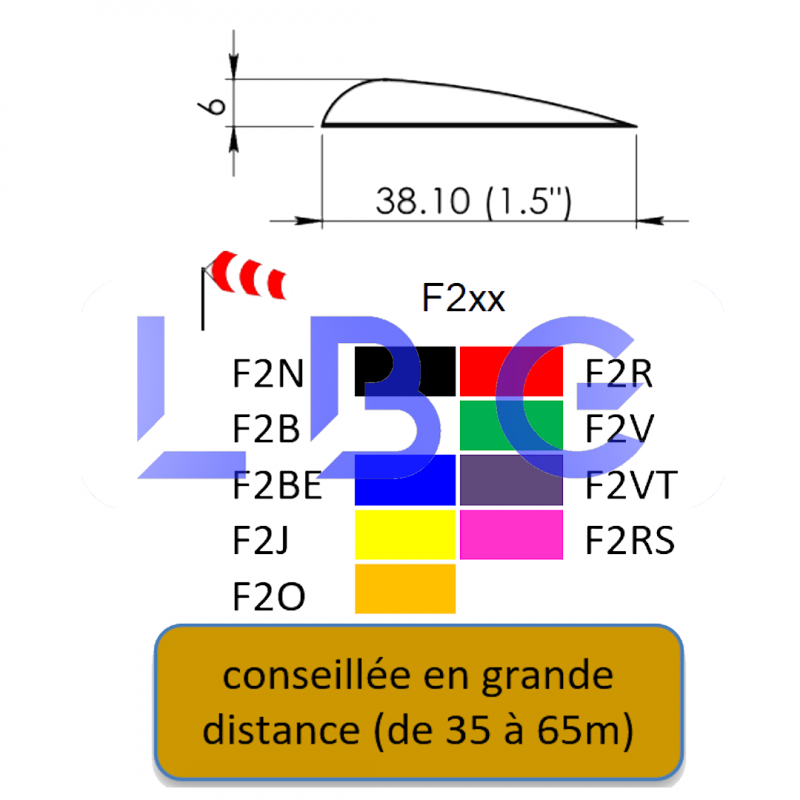 lot de 100 plumes 1.5" violet – Image 2