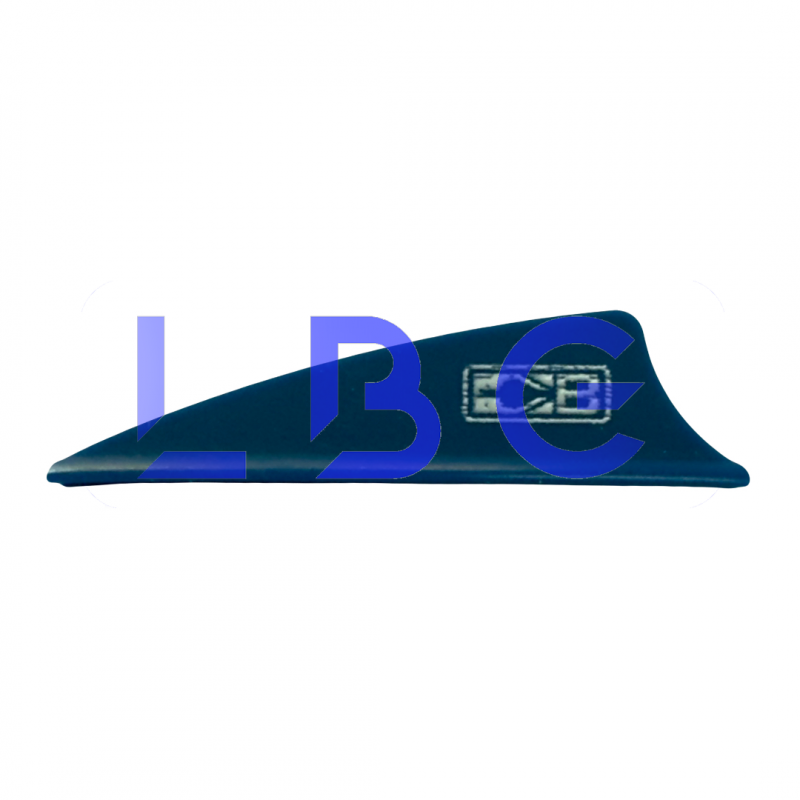 plume x-vane 1.5" bleu