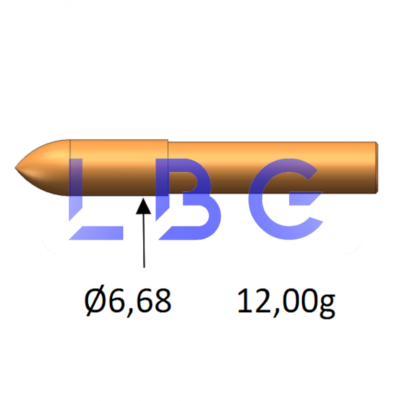 lot de 100 pointes laiton pour axis 400