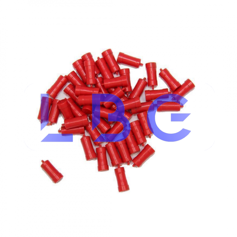 lot de 100 talons plastique rouge pour 1714