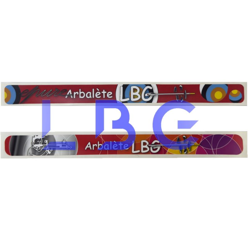 autocollant rouge
