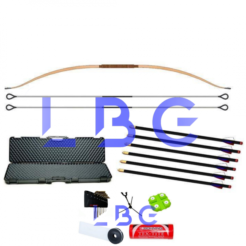 set: AS1, valise, 6 fleches FS, arc, cordes