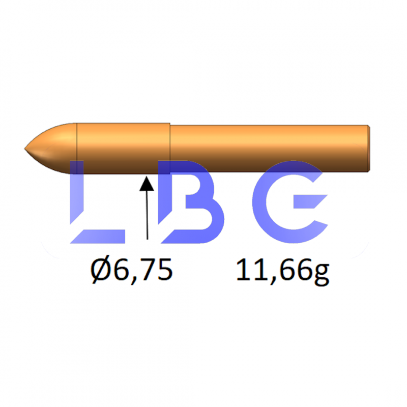 pointe laiton pour 1714