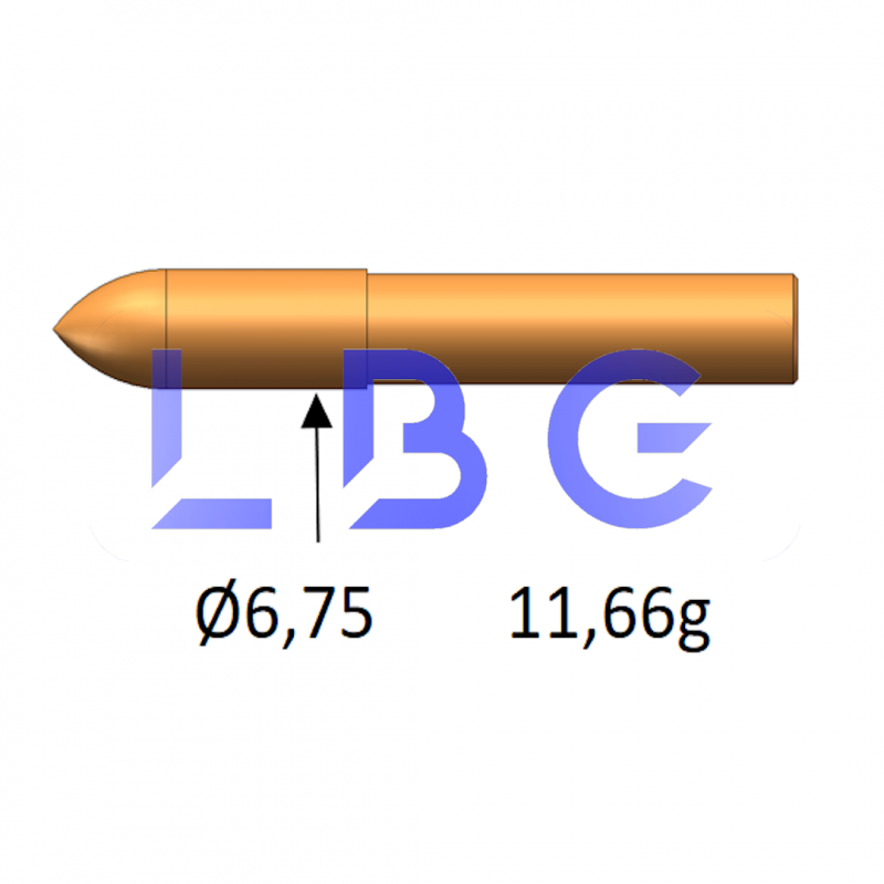 pointe laiton pour 1716