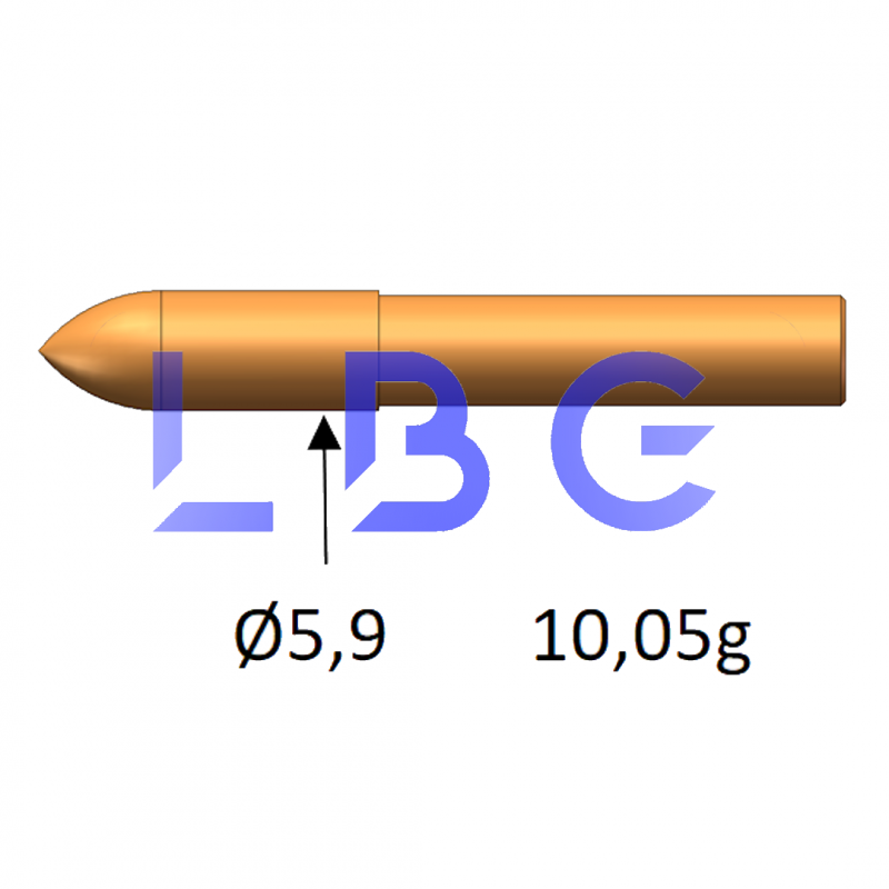 pointe laiton pour injection