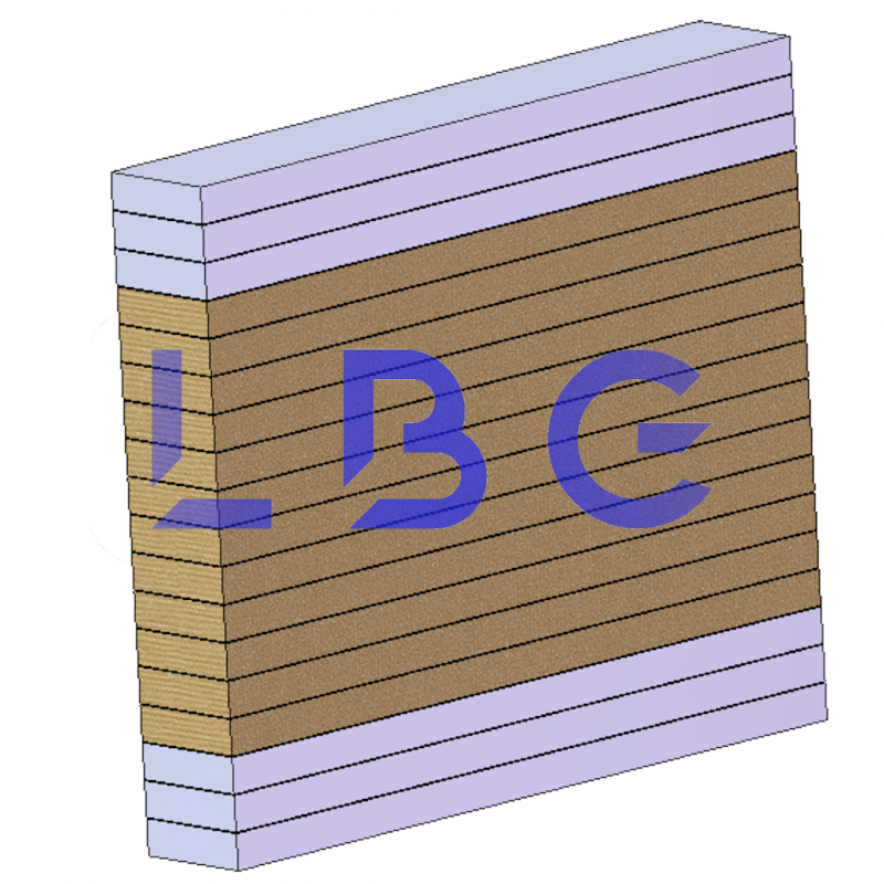paillon 18 bandes version allegee